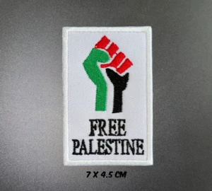 BANDERA Símbolo Palestina Libre - Hierro Bordado en Coser en Parche Insignia - Chaqueta - Imagen 1 de 1