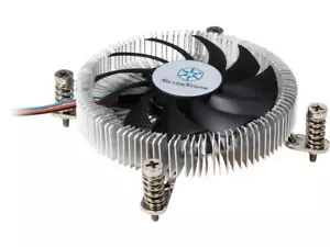 SILVERSTONE NT07-115X Super Slim Profile CPU Cooler LGA 1156/1155/1150 Intel LGA - Picture 1 of 5