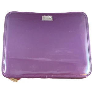 LIA SOPHIA Fuchsia Purple Travel Jewelry Case Organizer Large - Picture 1 of 8