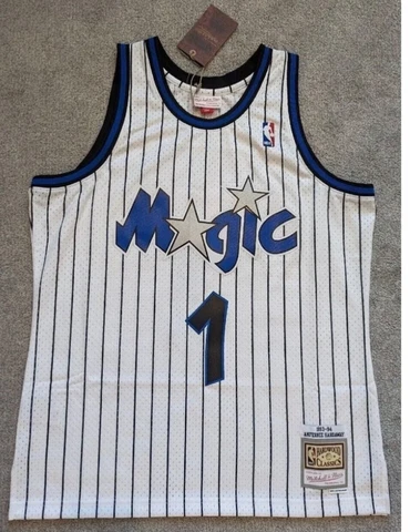 Mitchell Ness Orlando Magic Anfernee Hardaway Swingman Jersey Penny 1993-94 SZ L Cover