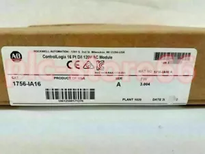 Neu fabrikversiegelt AB 1756-IA16 SER A ControlLogix 16Pt AC Eingangsmodul - Bild 1 von 2