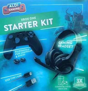 Gaming Starter KIT für XBOX ONE - Controller Hülle Headset USB Kabel Set - Bild 1 von 4