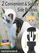 1pc Reflective Pet Harness & 1pc Pet Leash For Dog And Cat For Outdoor