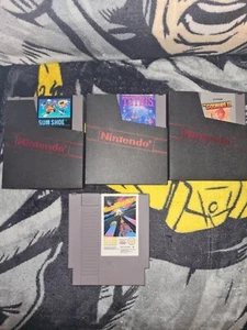 NES 4 Spiele Roadblasters Goonies 2 Gum Shoe Tetris Sammlung Nintendo - Bild 1 von 10