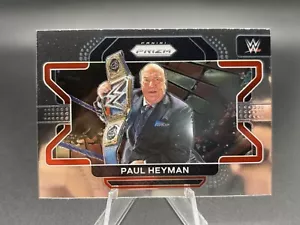 2022 Panini Prizm WWE #55 Paul Heyman - Picture 1 of 2