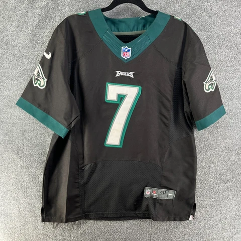 NFL Philadelphia Eagles Jersey Mens Medium Black #7 Sam Bradford Football Cover