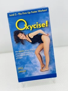 Jill R. Johnson Oxycise! Level 2 - Firm Up Faster (VHS, 1998) Factory Sealed - Picture 1 of 3