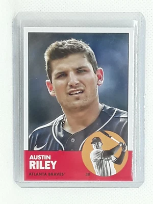 Austin Riley 2022 Topps Archives Baseball - #40 (1963) - Atlanta Braves - Image 1 of 2