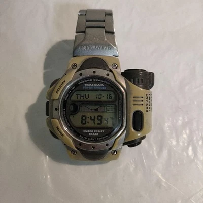 Orologio Digitale Casio Sea Pathfinder SPF 10 Giappone Collezione Vintage Raro - Immagine 1 di 4