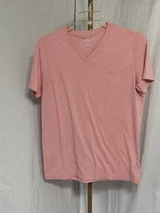American Eagle T-Shirt V-Ausschnitt Rosa Kurzarm Medium - Bild 1 von 13