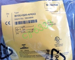 1Pcs New Turck Proximity Sensor BI15U-Q20-AP6X2 oz - Picture 1 of 2