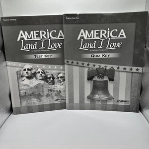 A Beka America Land I Love Third Edition Quiz & Test Teacher Keys - Picture 1 of 7