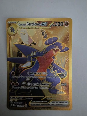 Cynthia's Garchomp ex 241/182 Sv10: Destined Rivals Holo - Image 1 of 3