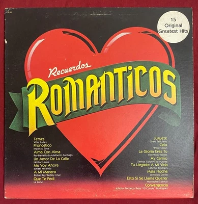 RECUERDOS ROMANTICOS - 15 ORIG. GREATEST HITS VARIOUS ( LP + COVER VG+ ) - Image 1 of 4