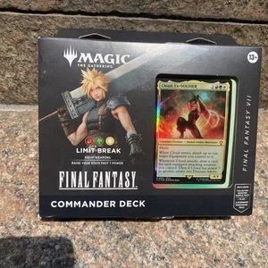 Magic The Gathering Final Fantasy VII Commander Deck - Limit Break MTG - Sealed - Picture 1 of 3