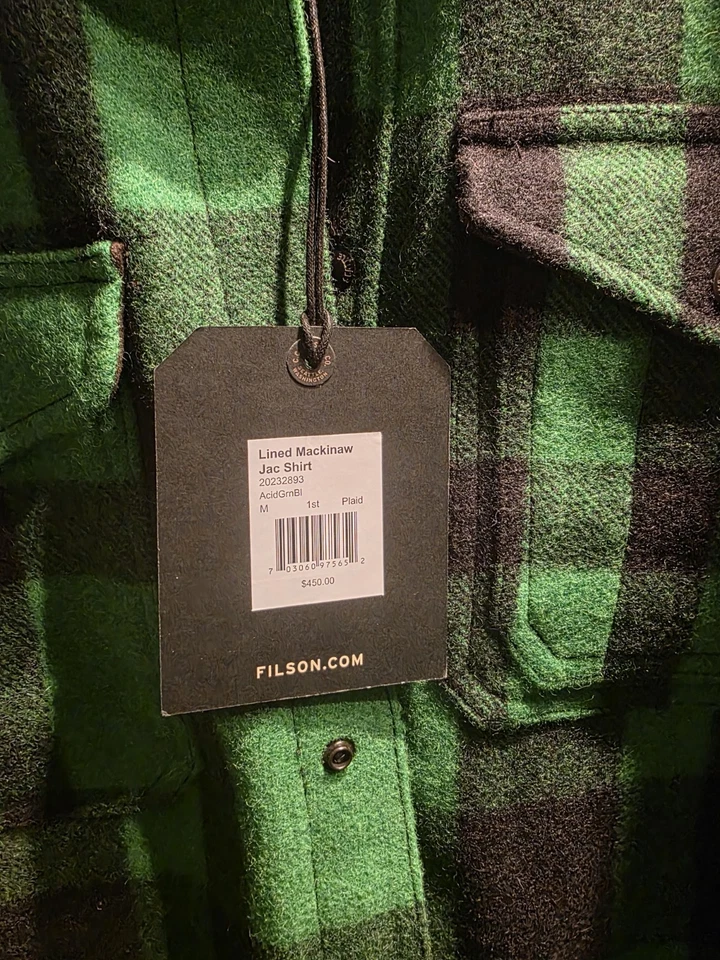 Camiseta forrada de lana FILSON Mackinaw Foto 1 de 4