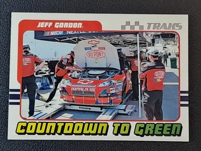 Jeff Gordon - Countdown To Green 2007 Press Pass Traks #58 Nascar Card - Image 1 of 2