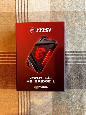 Puente MSI 2 vías sli Hb L Foto 1 de 2