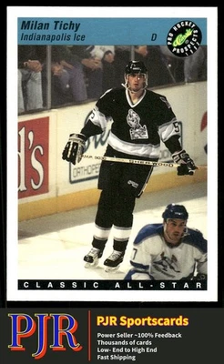 Milan Tichy 1993 Classic Pro Prospects #25 Indianapolis Ice - Image 1 of 2