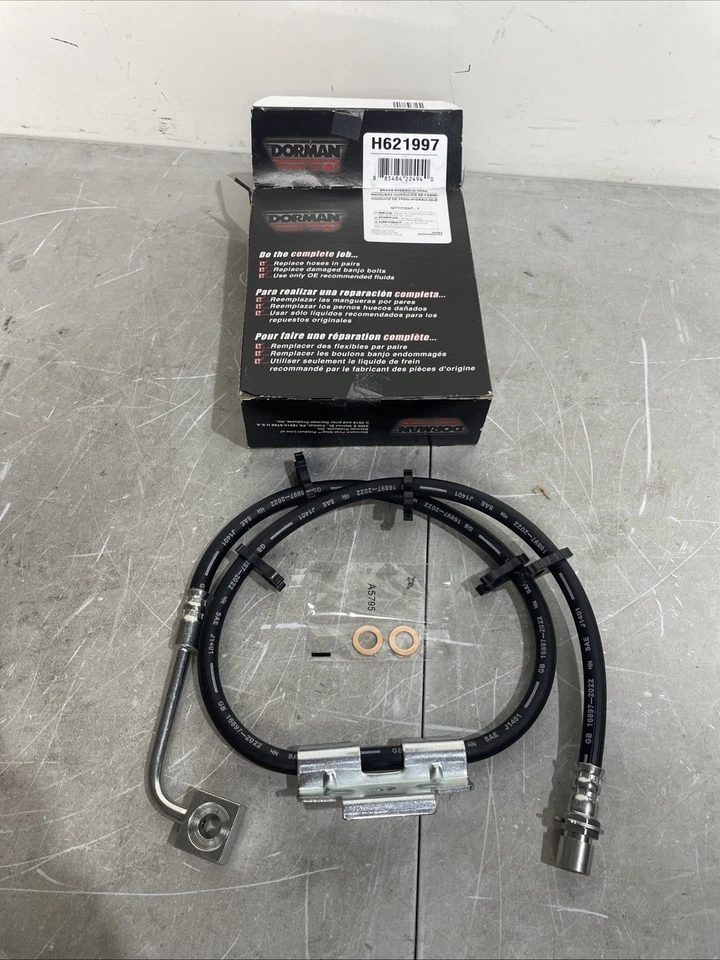 Mangueira hidráulica de freio Dorman H621997 para 08-19 Dodge Ram 4500 4500 5500 5500 - Imagem 1 de 3