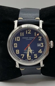 Stewart Dawson Darkest Hour schöne Automatikuhr REF. 1940.A.SS.DH02 BLAU - Bild 1 von 13