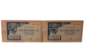Posten (2) Spokane, Washington Ice Gutscheinbücher 100 Pfund.....unbenutzter Zustand - Bild 1 von 6