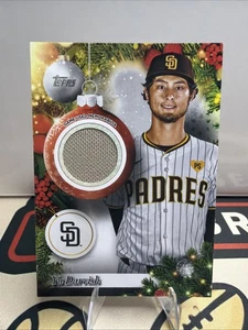 2025 Topps Holiday #PR-YD Yu Darvish Game Used Jsy Padres - Bild 1 von 2