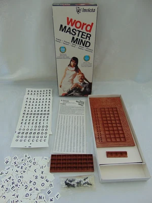 Vintage 1975 Invicta Word Mastermind Game - Complete - Image 1 of 4