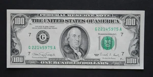 1990 $100 Federal Reserve Note/Chicago/F-2173GF/about uncirculated - Picture 1 of 8