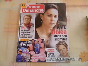 FRANCE DIMANCHE N°3382 24 JUIN 2011 KATE ELISE LUCET MICHOU LABORDE C1 - Imagen 1 de 1