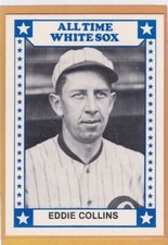 1980 TCMA BASEBALL ALL TIME CHICAGO WHITE SOX EDDIE COLLINS #2 NMMT/MINT *A4368