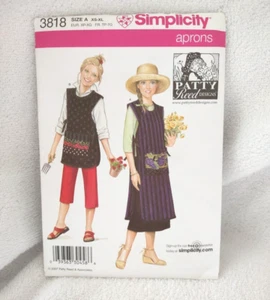 Simplicity Misses Aprons Pattern 3818 Size XS-XL From 2007 - Picture 1 of 1