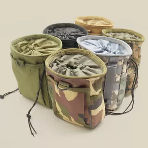 Tactical Magazine Utility Drop Dump Borsetta Molle Pistola Militare Borsa Deposito Ammo Stati Uniti - Foto 1 di 21
