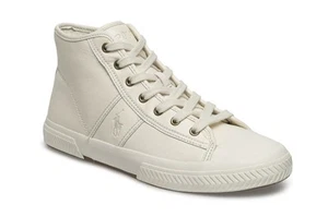 POLO RALPH LAUREN - TREMAYNE - Zapatillas informales para hombre - Cuero crema - Talla 12 - Imagen 1 de 2
