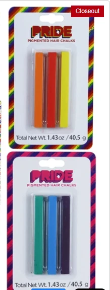 Hair Chalk - 6 Pigmented Hair Chalks - Image 1 of 3