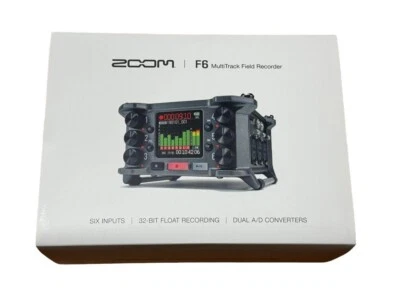 【NEW】Zoom F6 Multi Track Field Recorder 32-Bit Float Recording from Japan jp - Image 1 of 4