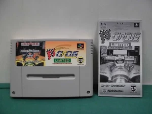 SNES -- SUPER F1 CIRCUS LIMITED -- Can save. Super famicom. Japan game. 12928 - Picture 1 of 6