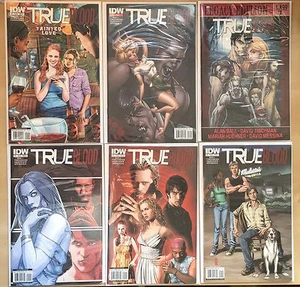 True Blood Comic Book LOT 2010 #1 A, C, D + #2 Second Print + 2011 #1 Lafayette - Picture 1 of 8