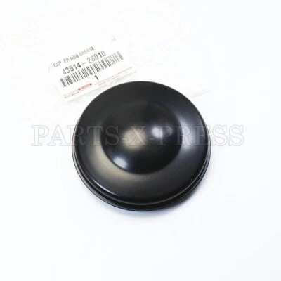 GENUINO OEM TOYOTA SEQUOIA TUNDRA DELANTERO R / L COJINETE DE RUEDA TAPA ANTIPOLVO 43514-28010 Foto 1 de 4