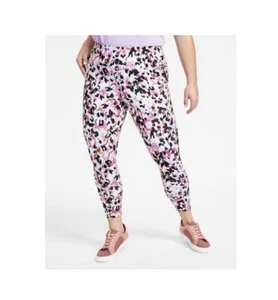 NWT ID Ideology Womens Side Pocket Activewear 7/8 Leggings White Sz 1X $50 B347 - Picture 1 of 1