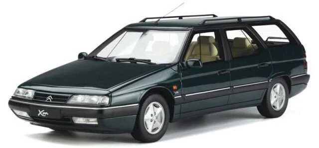 OTTOmobile Citroën XM Break 1:18 Voiture en Résine - Vert Vega (OT379)