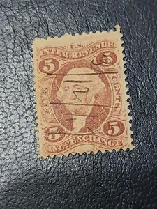 Scott #R27 US 5c 1862 Washington Inland Exchange Stamp Beautiful Condition-#3105 - Picture 1 of 2