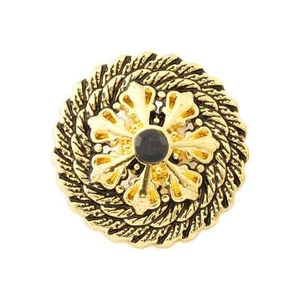 5pcs Flower Decor Buttons Vintage Style for Clothing Crafts Sewing DIY 18-23mm - Picture 1 of 11