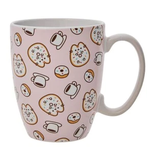 Coffee & Donuts Pink - Pusheen the Cat - Coffee Tea Mug - Licensed - Bild 1 von 2