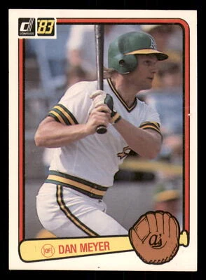 1983 Donruss Dan Meyer #413  Oakland Athletics - Image 1 of 2