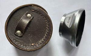 Voigtlander 120/25 fotocamera con cofano obiettivo metallo Vitessa con custodia - Foto 1 di 3