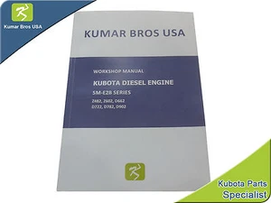 New WORKSHOP MANUAL FITS Kubota D722 D722-E2B - Picture 1 of 5