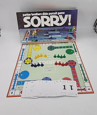 1972? Sorry ! Board Game by Parker Brothers Complete with box - Image 1 of 4