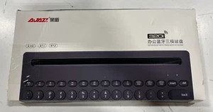 AJAZZ 320i Mini Computer Keyboard Portable 79 Keys Wireless Bluetooth (Black) - Picture 1 of 2