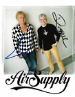 Air Supply Band Signed 8X10 Inch Photo Autograph